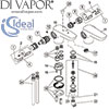 Ideal Standard Ceramix Blue Dual Control Bath Mixer Tap Spare Parts